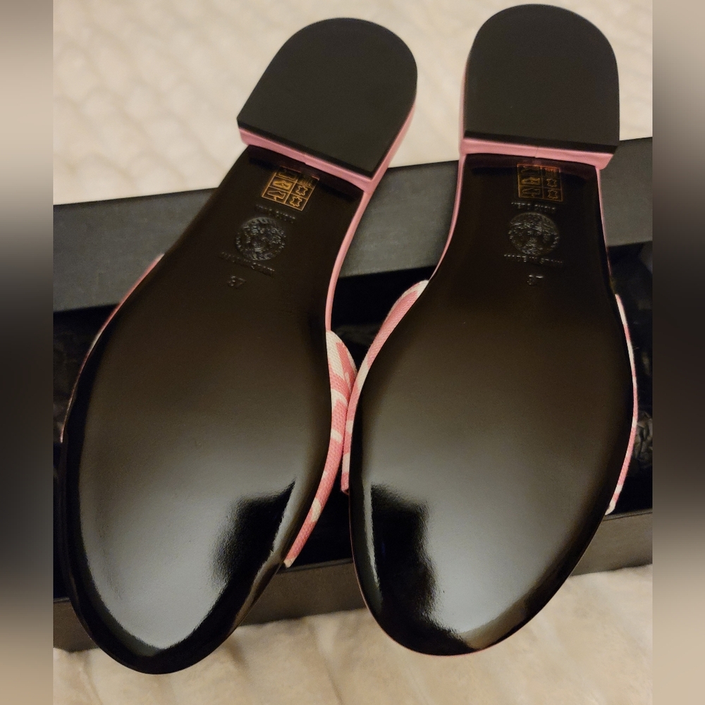 Versace Canvas Mules/ BNIB/ NEVER WORN - Picture 4 of 6